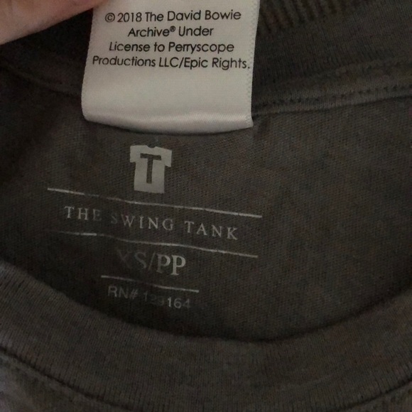 David Bowie tank muscle tee - Picture 3 of 3